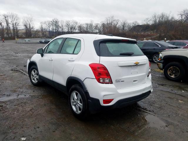 3GNCJNSB7KL155051 - 2019 CHEVROLET TRAX LS  photo 3