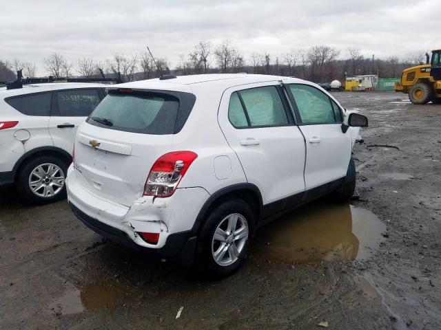 3GNCJNSB7KL155051 - 2019 CHEVROLET TRAX LS  photo 4