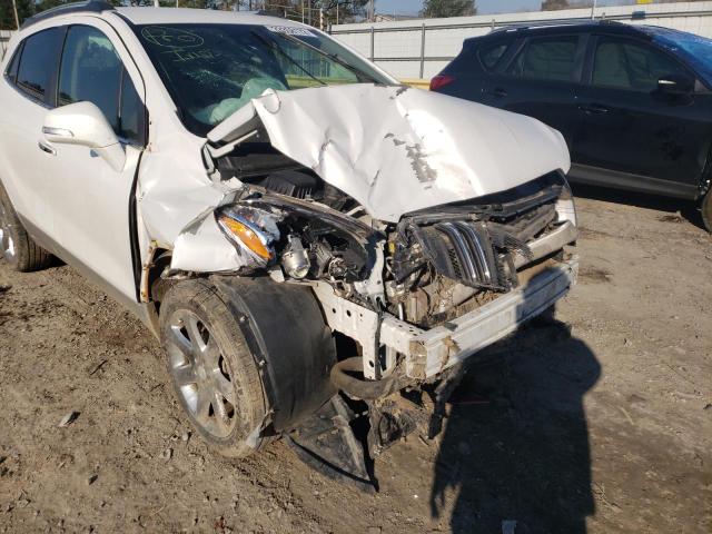 KL4CJHSB5EB573750 - 2014 BUICK ENCORE PRE WHITE photo 9