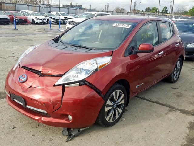 1N4AZ0CP5DC408877 - 2013 NISSAN LEAF S  photo 2