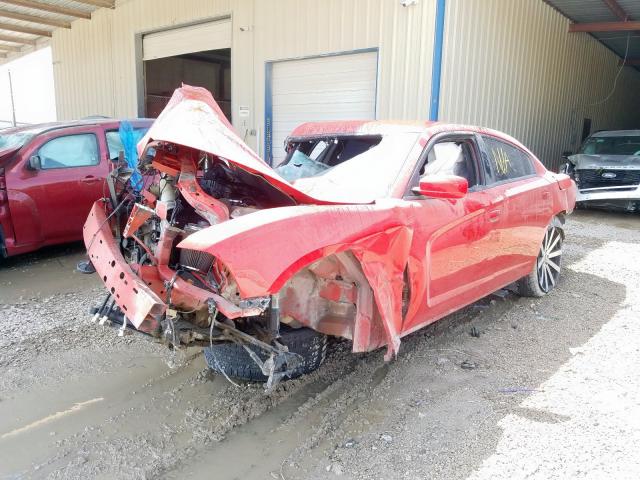 2C3CDXHG3EH185809 - 2014 DODGE CHARGER SXT  photo 2