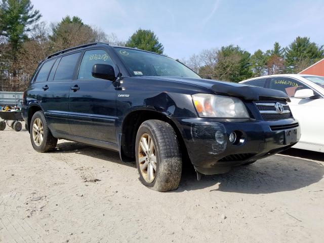 JTEEW21A060003413 - 2006 TOYOTA HIGHLANDER HYBRID  photo 1