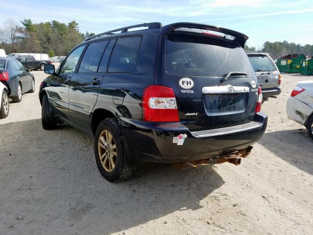 JTEEW21A060003413 - 2006 TOYOTA HIGHLANDER HYBRID  photo 3