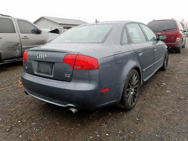 WAUEH78E88A159830 - 2008 AUDI A4 S-LINE 3.2 QUATTRO  photo 4