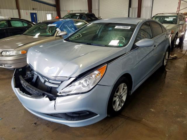 5NPEB4AC3EH913040 - 2014 HYUNDAI SONATA GLS  photo 2