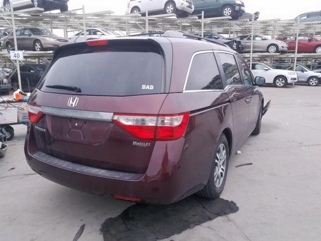 5FNRL5H69CB030544 - 2012 HONDA ODYSSEY EXL  photo 4