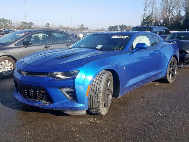 1G1FF1R77H0174697 - 2017 CHEVROLET CAMARO SS  photo 2