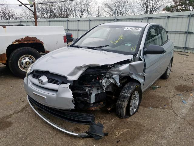 KMHCM36C18U056453 - 2008 HYUNDAI ACCENT GS  photo 2