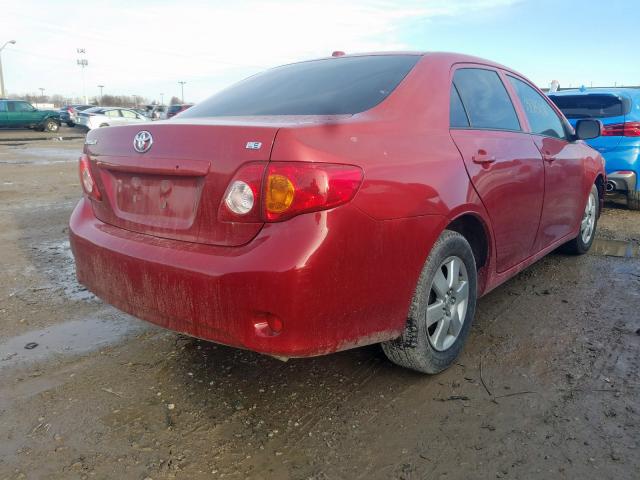 JTDBL40E099041241 - 2009 TOYOTA COROLLA BASE  photo 4