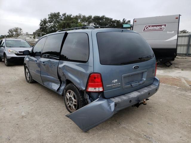 2FMZA52294BA02698 - 2004 FORD FREESTAR SEL BLUE photo 3