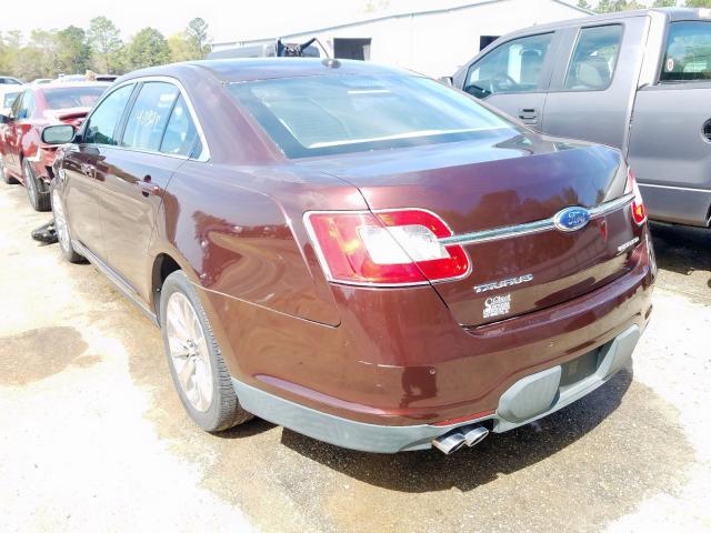 1FAHP2FW4AG120727 - 2010 FORD TAURUS LIMITED  photo 3