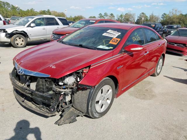 KMHEC4A41BA004377 - 2011 HYUNDAI SONATA HYBRID  photo 2