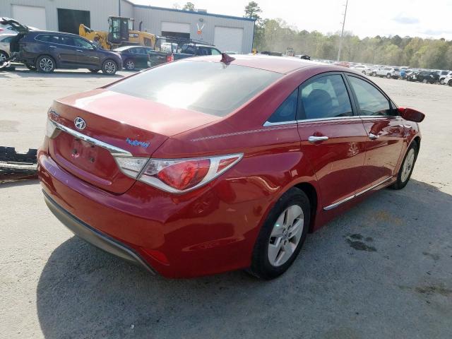 KMHEC4A41BA004377 - 2011 HYUNDAI SONATA HYBRID  photo 4