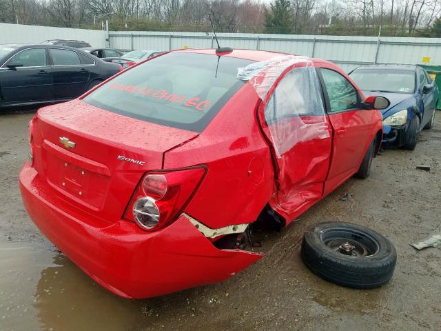 1G1JA5SG0F4216711 - 2015 CHEVROLET SONIC LS  photo 4