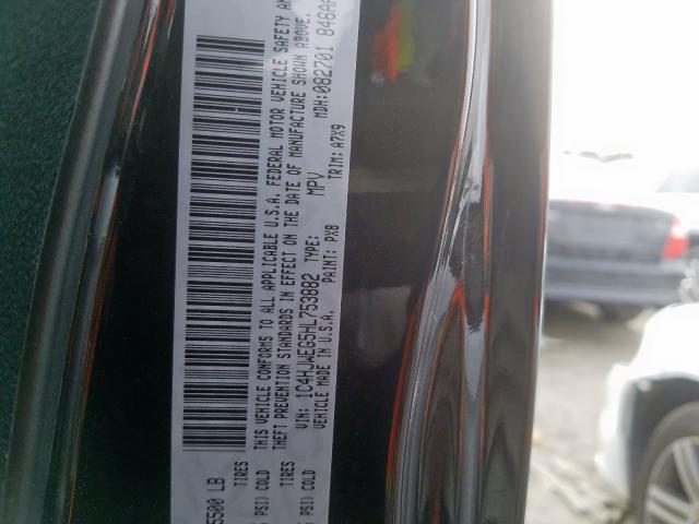 1C4HJWEG5HL753882 - 2017 JEEP WRANGLER UNLIMITED SAHARA  ფოტო 10