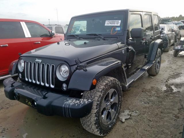 1C4HJWEG5HL753882 - 2017 JEEP WRANGLER UNLIMITED SAHARA  photo 2