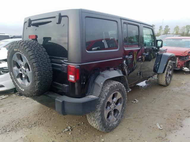 1C4HJWEG5HL753882 - 2017 JEEP WRANGLER UNLIMITED SAHARA  photo 4