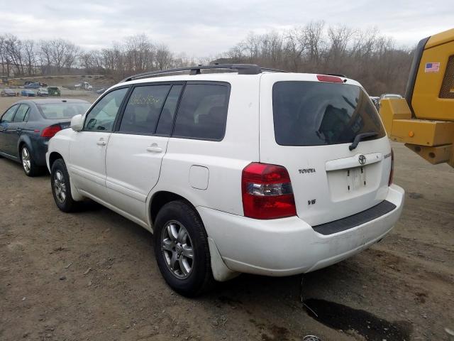 JTEDP21A640012560 - 2004 TOYOTA HIGHLANDER BASE  photo 3