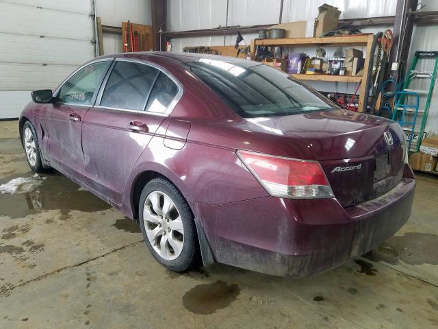 1HGCP26779A803504 - 2009 HONDA ACCORD EX  photo 3