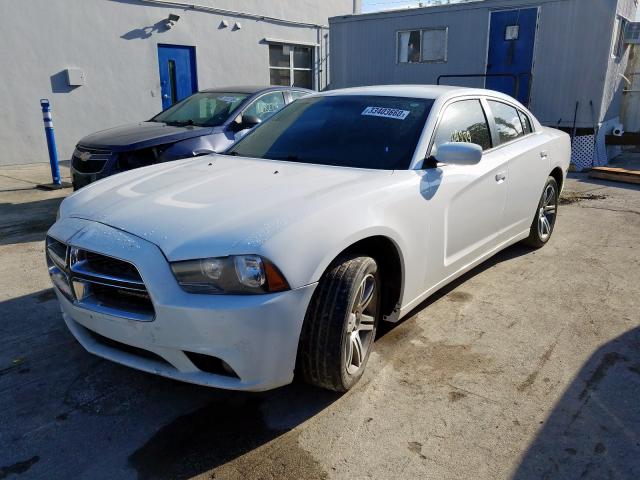 2C3CDXHG8EH263503 - 2014 DODGE CHARGER SXT  photo 2