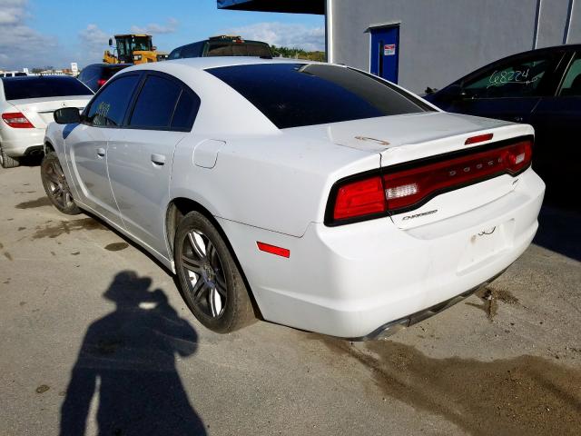 2C3CDXHG8EH263503 - 2014 DODGE CHARGER SXT  photo 3