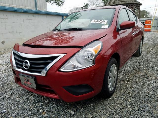 3N1CN7AP1JL867546 - 2018 NISSAN VERSA S  photo 2