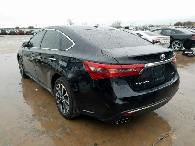 4T1BK1EB1GU202170 - 2016 TOYOTA AVALON XLE  photo 3