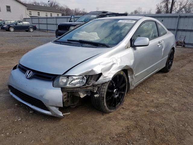 2HGFG12606H531122 - 2006 HONDA honda civic lx  photo 2