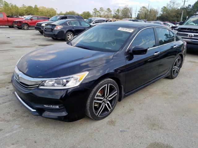 1HGCR2F16HA048446 - 2017 HONDA ACCORD SPORT SPECIAL EDITION  photo 2