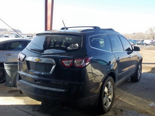 1GNKVJKD7EJ348659 - 2014 CHEVROLET TRAVERSE LTZ  photo 4