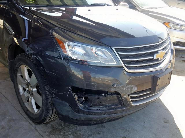 1GNKVJKD7EJ348659 - 2014 CHEVROLET TRAVERSE LTZ  photo 9