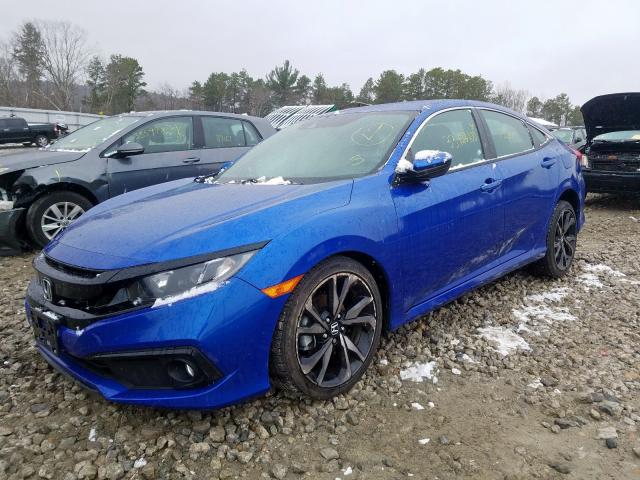 2HGFC2F89KH516965 - 2019 HONDA CIVIC SPORT  photo 2