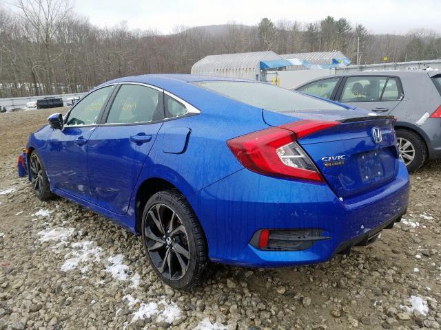 2HGFC2F89KH516965 - 2019 HONDA CIVIC SPORT  照片 3