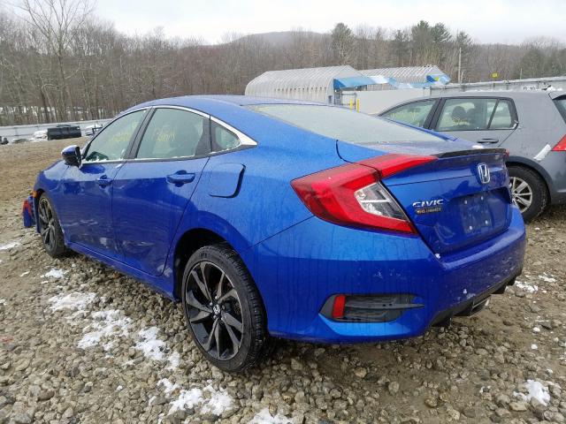 2HGFC2F89KH516965 - 2019 HONDA CIVIC SPORT  photo 3