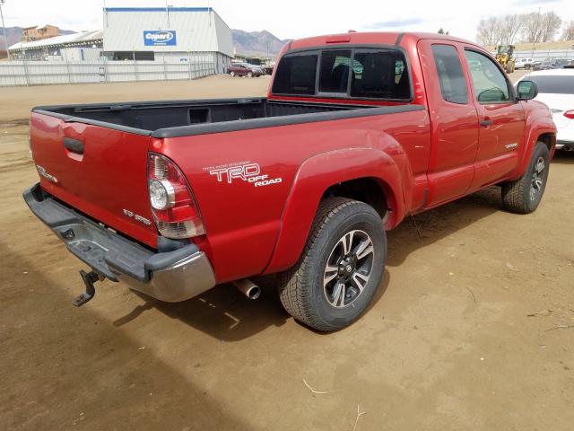 5TEUU4EN7AZ747937 - 2010 TOYOTA TACOMA ACCESS CAB  ფოტო 4
