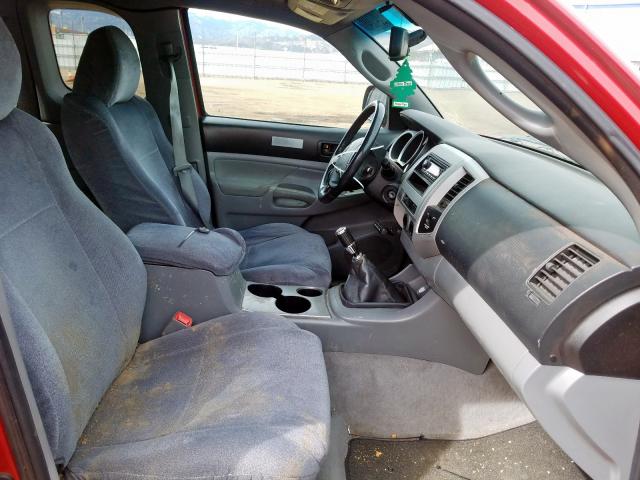 5TEUU4EN7AZ747937 - 2010 TOYOTA TACOMA ACCESS CAB  ფოტო 5