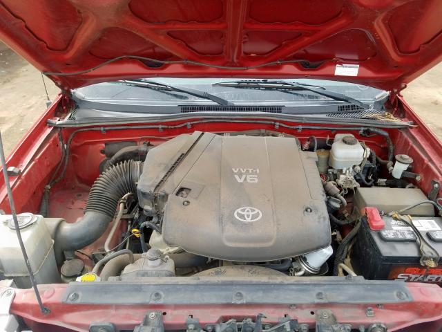 5TEUU4EN7AZ747937 - 2010 TOYOTA TACOMA ACCESS CAB  ფოტო 7