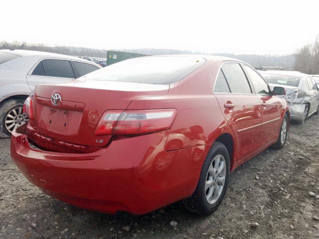 4T1BE46K57U130185 - 2007 TOYOTA CAMRY CE  photo 4