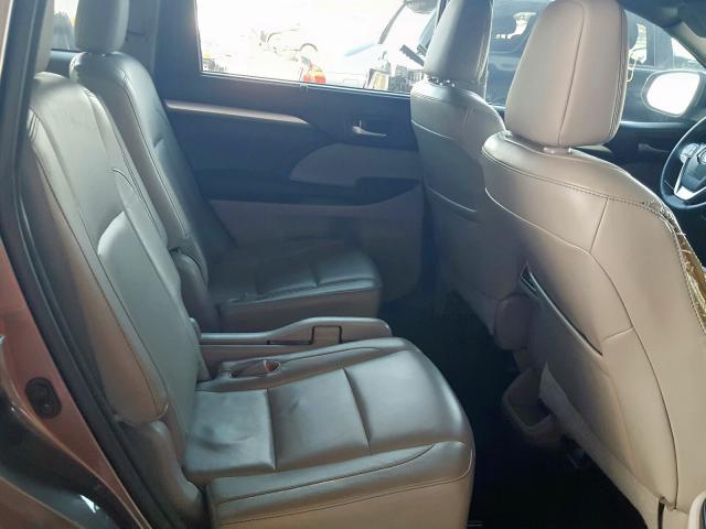 5TDKKRFH4GS126390 - 2016 TOYOTA HIGHLANDER XLE  ფოტო 6