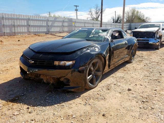 2G1FB1E34F9191748 - 2015 CHEVROLET CAMARO LS  photo 2