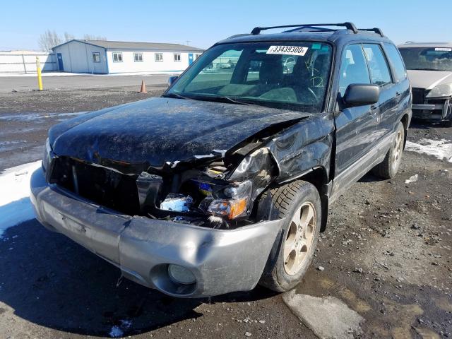JF1SG65614H714429 - 2004 SUBARU FORESTER 2.5XS  фото 2