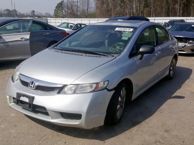 2HGFA16869H321190 - 2009 HONDA CIVIC EX  photo 2