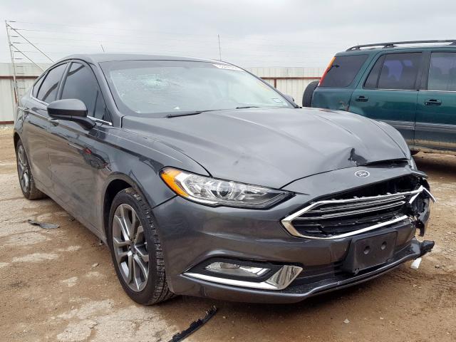 3FA6P0HD4HR274087 - 2017 FORD FUSION SE  photo 1