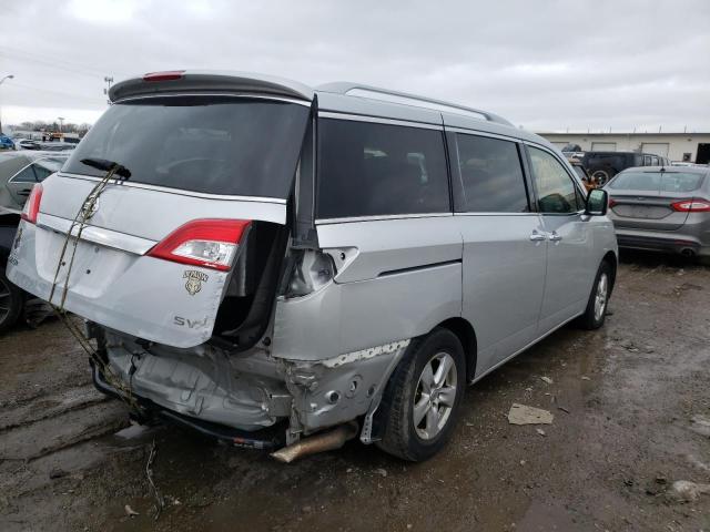 JN8AE2KP4G9151719 - 2016 NISSAN QUEST S SILVER photo 4