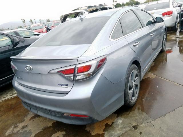 KMHE34L13HA050871 - 2017 HYUNDAI SONATA HYBRID  photo 4