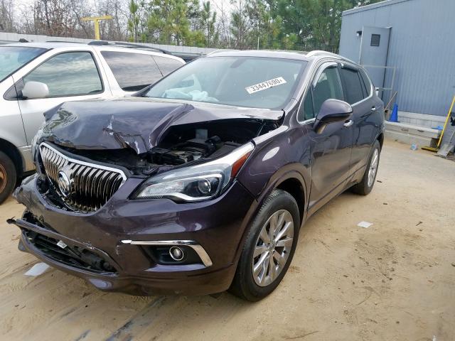 LRBFXBSA7HD217104 - 2017 BUICK ENVISION ESSENCE  photo 2