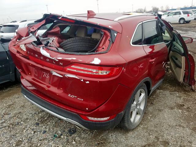 5LMCJ1D98HUL47713 - 2017 LINCOLN MKC PREMIERE  photo 4