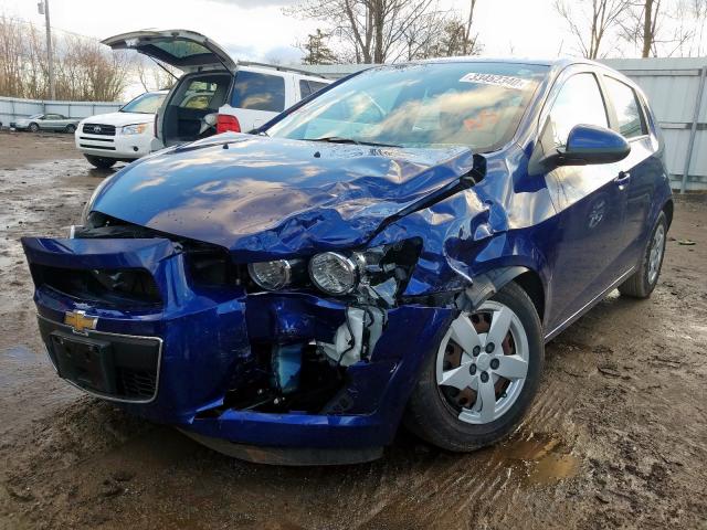 1G1JA6SH0E4147127 - 2014 CHEVROLET SONIC LS  photo 2