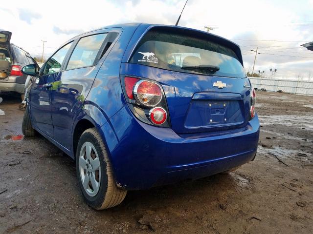 1G1JA6SH0E4147127 - 2014 CHEVROLET SONIC LS  photo 3