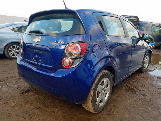 1G1JA6SH0E4147127 - 2014 CHEVROLET SONIC LS  photo 4